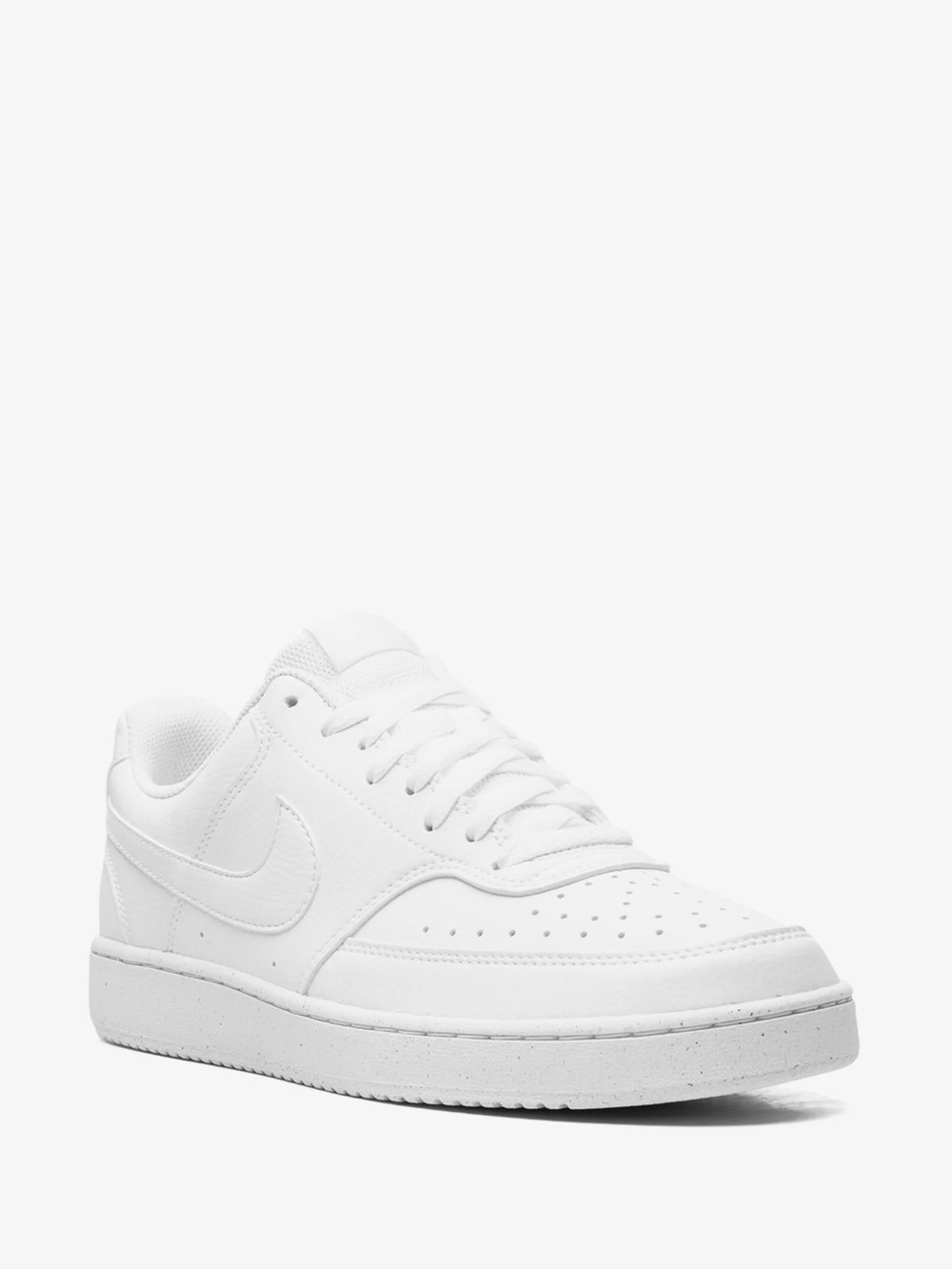 Nike white Court Vision low top shoes